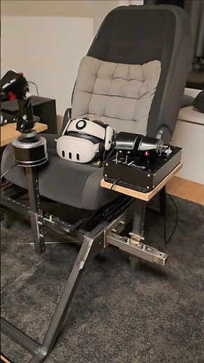 DIY Flightsim RIG | VR #flightsim #il2 #vr #simulator #pcgaming #quest3 #immersion