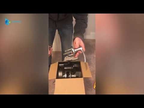 Installing Weiser Passage Lever & Knob set | Calgary Renovator | 6 way adjustable latch |