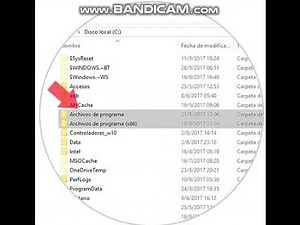 Archivos de programa y Archivos de programa (x86)