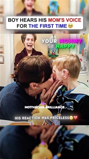 He Heard His Mom for the First Time… And Broke Down 💔🥹