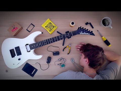 I Tried Modding My Guitar For The First Time l Jackson Dinky JS11 PART 1