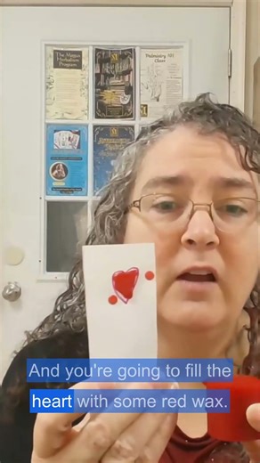 Step-by-step: make a cinnamon heart spell