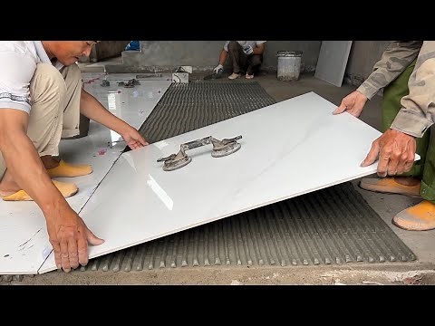 Large Format Tile Laying Techniques: The Secret Behind Perfect Floors, How Experienced Workers Do It