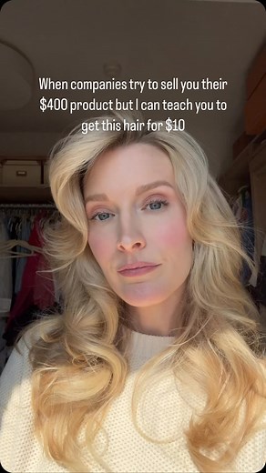 15K views · 21 reactions | Expensive hair tool companies hate to see me coming. 10 minutes and my $10 @conair curling iron can get you this hair. Let me know if you want a tutorial. #dyson #dysonairwrap #hairtutorial #glowup #pageanthair #victoriasecret | Allyn Rose | Facebook