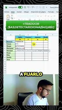🌎📊 AUTOMATICALLY TRANSLATE AND DETECT LANGUAGES IN EXCEL 🚀 #excel #dataanalysis #exceltricks