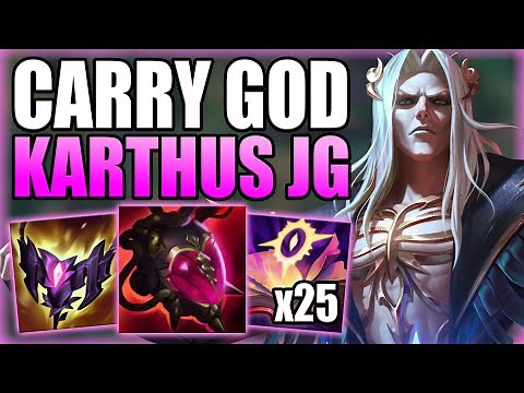 KARTHUS JUNGLE IS AN ABSOLUTE GOD AT CARRYING SOLO Q GAMES! - Gameplay Guide League of Legends