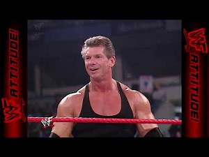 Mr. McMahon & Kurt Angle vs. Trish Stratus & The Rock | WWF RAW (2001) 1