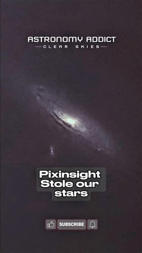 First Andromeda Photo Looks Completely Different Now #astrophotography #pixinsight