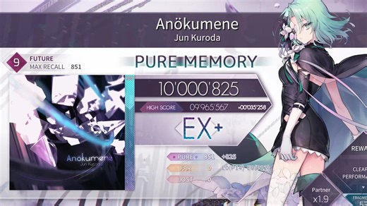 【Arcaea/神人变速】Anökumene Ftr 9 PM（Max-27）