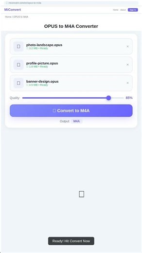 How to Convert OPUS to M4A for FREE 🚀 #Shorts