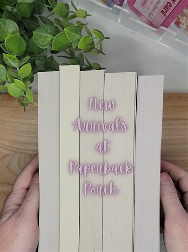 More new arrivals!! ✨️ We have added a ton of new books to our shelves over the last week - and there's still more to come! Visit paperbackporch.com to shop now 💜 #paperbackporch #indiebookstore #booktok #books #newarrivals