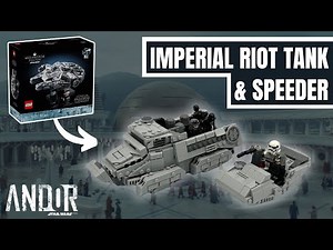 Imperial Riot Tank & Armored Speeder – LEGO 75375 Millennium Falcon Alternate Build