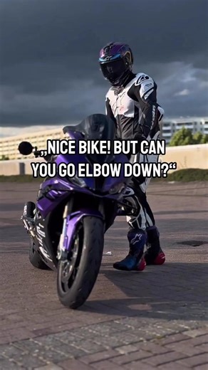 „NICE BIKE! BUT CAN YOU GO ELBOW DOWN?..😅🤣🤣#funny #bmws1000rr #rider #bike #bikelife #shorts