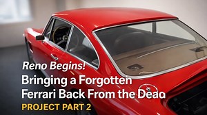 Reno begins! Bringing a forgotten Ferrari back toBringing a Forgotten Ferrari Back From the Dead Project Part 2
