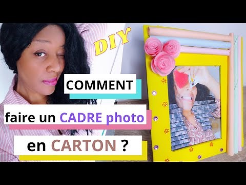 Comment Faire un Cadre Photo en Carton ?