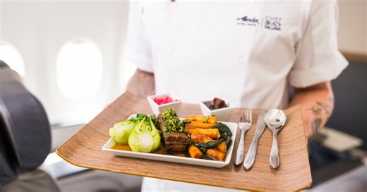 Alaska Airlines launches new first class dining experience