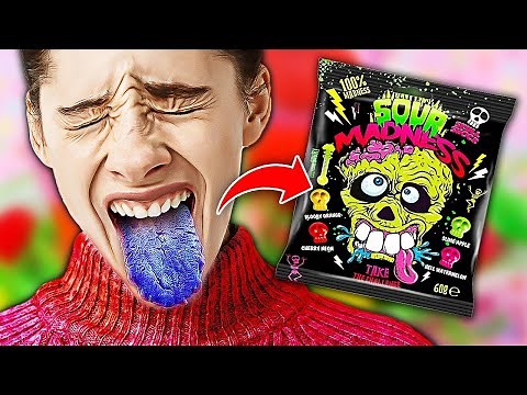 10 Most Sour Candies Ranked!
