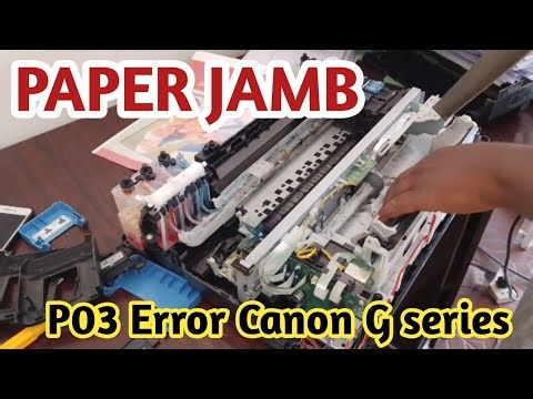 PAPER JAMB CANON G2411