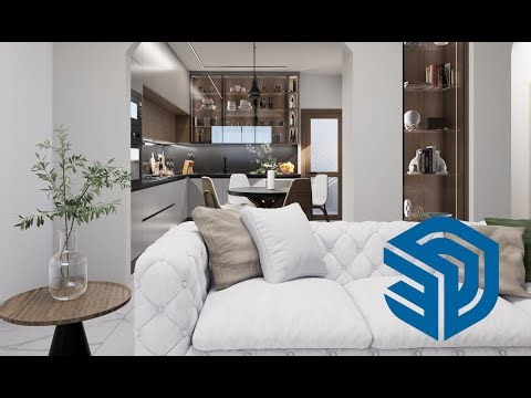 SketchUp Kitchen Design #01 SS | Complete Kitchen Modeling Step by Step