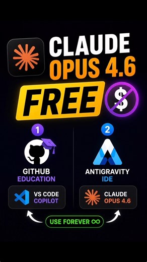 I Found a Way to Use Claude Opus 4.6 for FREE (Unlimited Hack) #shorts