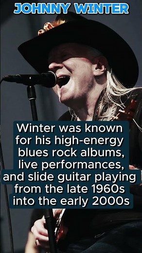 Johnny Winter's Rise from Texas Blues to Global Legend