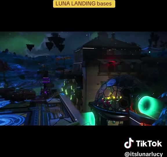 Exploring Luna Landing Bases in No Man's Sky