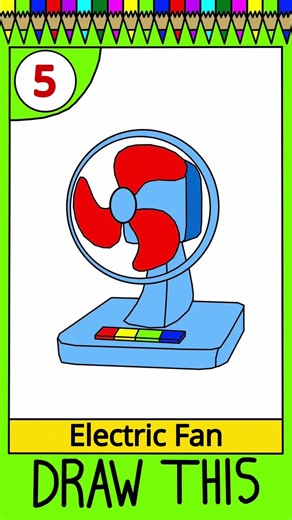 “Pictionary Challenge: Electric Fan! #shorts"