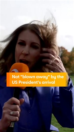 8.9K views · 64 reactions | NEWS BLOOPER: Safe to say Nat was "blown away" by US President Joe Biden's arrival to the White House  WATCH SUNRISE FOR MORE | @7plus ☀️ | Sunrise | Facebook