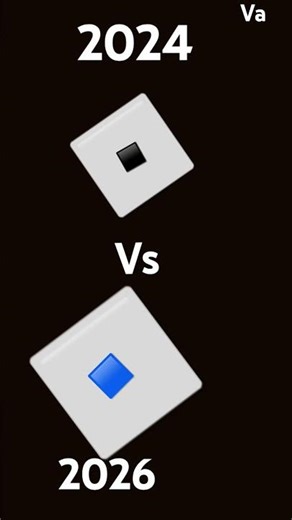 Roblox 2024 vs 2026 roblox #xd