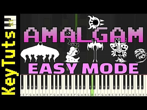 Learn to Play Amalgam from Undertale - Easy Mode