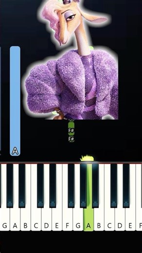 Zootopia 2 - Zoo (EASY Beginner Piano Tutorial)