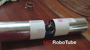 Transformer Built From MIT Admissions Mailing Tube