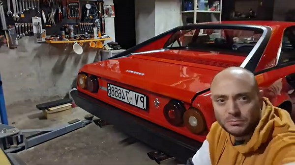 FERRARI MONDIAL 8 (1981) prima accensione del 2025 🚘