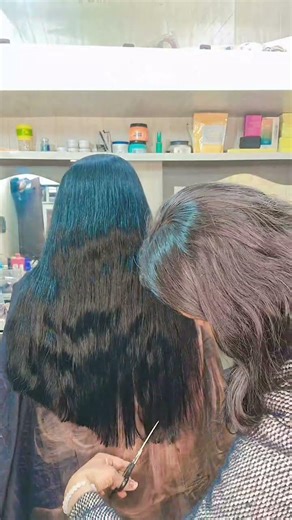 Tanya makeover hair cut tutorial #viralvideos #trending #shortvideo