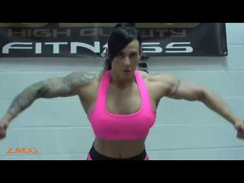 IFBB Muscle || star // GYM WORKOUT Competition female bodybuilding