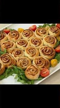 PUFF PASTRY TREE WITH SPECK AND CHEESE - Easy Recipe - Homemade by Benedetta