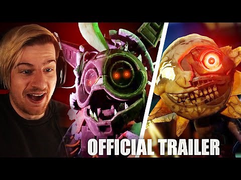 The FNAF: Security Breach RUIN OFFICIAL GAMEPLAY is HERE!! (Reaction)