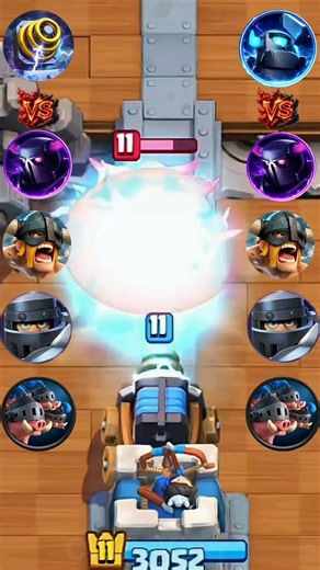 Clash Royale Sparky vs Mini Pekka Who will win #clashroyale #gaming #shorts