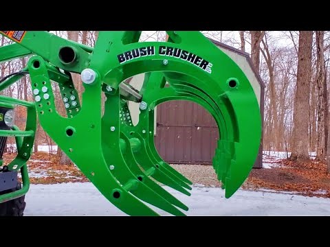 Westendorf Brush Crusher Overview: A Grapple That Doesn't Need Additional Hydraulics