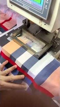 Cloth pocket tassels processing for garment factory