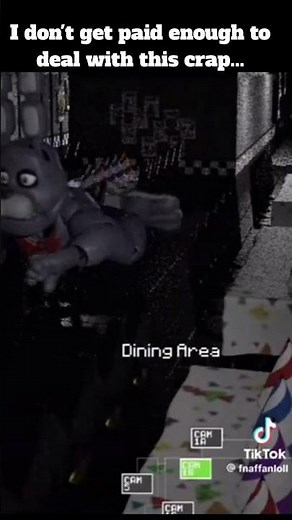 Bonnie swimming FNAF meme