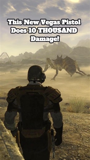 This New Vegas Pistol Does 10,000 DAMAGE!