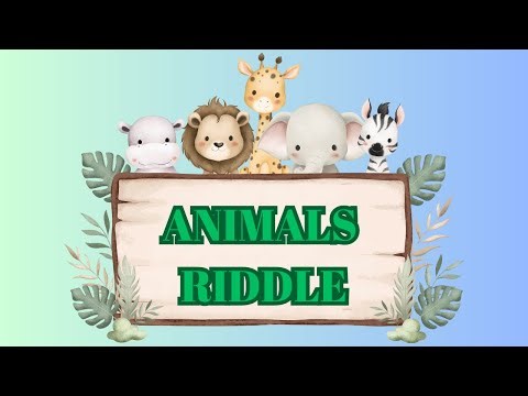 Fun Animal Riddles for Kids: Can You Guess the Animal?