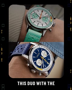 30K views · 372 reactions | Let’s look at the history of these limited editions dedicated to two cycling legends—the Top Time B01 Fausto Coppi and Top Time B01 Gino Bartali. | Breitling | Facebook