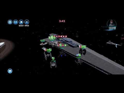 [Fleet] Executrix (Scythe, Vader, ITF) vs. tanky Executor (XB reinforcing): 67 banners