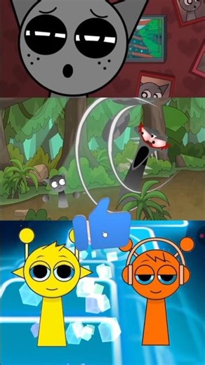 ⚡ Sprunki Tiles Hop Frenzy! 🎶 Fun Jumps & Epic Beats 💥 #shorts #sprunki