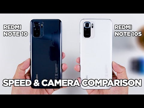 Redmi Note 10 vs Redmi Note 10S SPEED TEST & CAMERA Comparison | Zeibiz