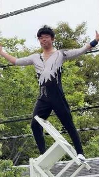 Chinese Acrobatic Troupe "Chair Acrobatics" Street Performance Festival 2026 in Tokyo