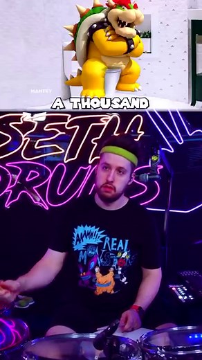 Bowser’s Song But He Really Needs To Poop 💩 #drums #poop #twitch #twitchclips #twitchhighlights #funnymoments #mashups #jokes #peaches #jackblack | SethDrums
