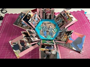 Dollar Tree Exploding Photo Box: GREAT gift idea!